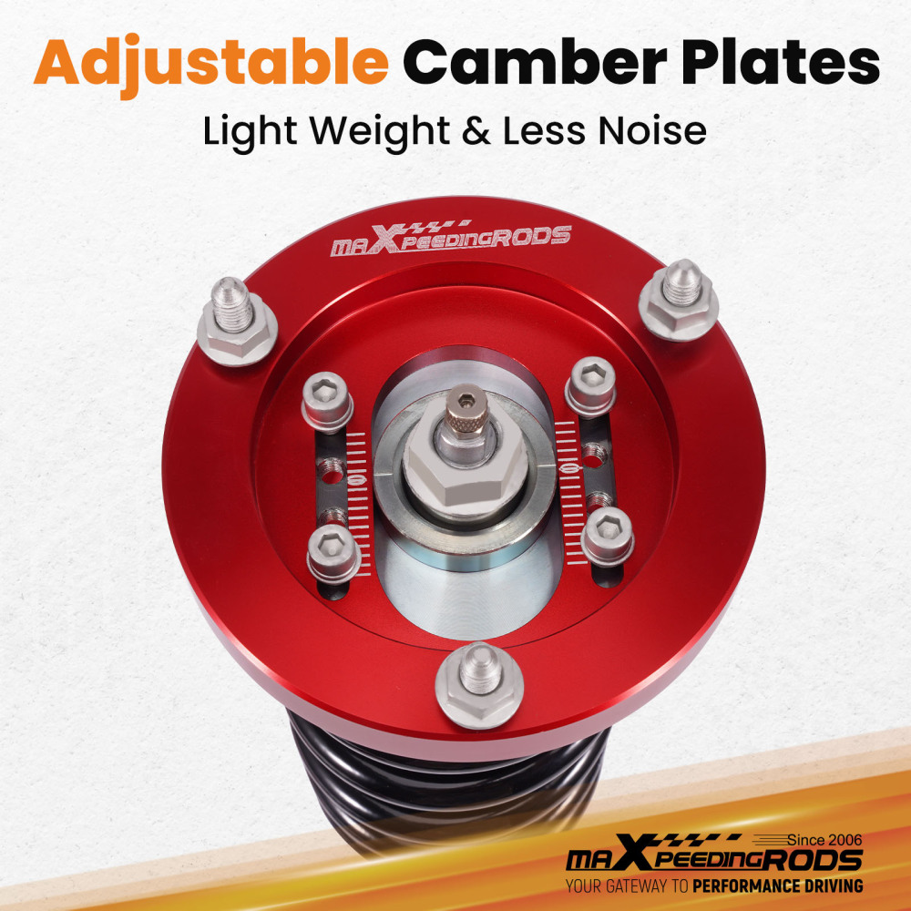 24 Way Coilovers Lowering Kit compatible for BMW 5 Series RWD E39 97-03 525i 530i 528i 540i