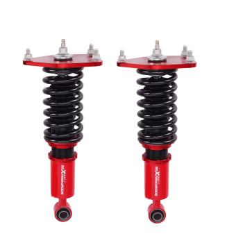 24 LEVEL DAMPER COILOVER compatible for MITSUBISHI ECLIPSE 4G 06-12 SUSPENSION CAMBER PLATE