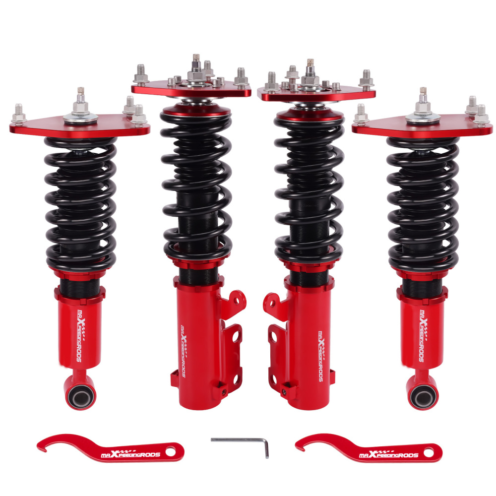 24 LEVEL DAMPER COILOVER compatible for MITSUBISHI ECLIPSE 4G 06-12 SUSPENSION CAMBER PLATE