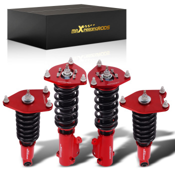 24 LEVEL DAMPER COILOVER compatible for MITSUBISHI ECLIPSE 4G 06-12 SUSPENSION CAMBER PLATE