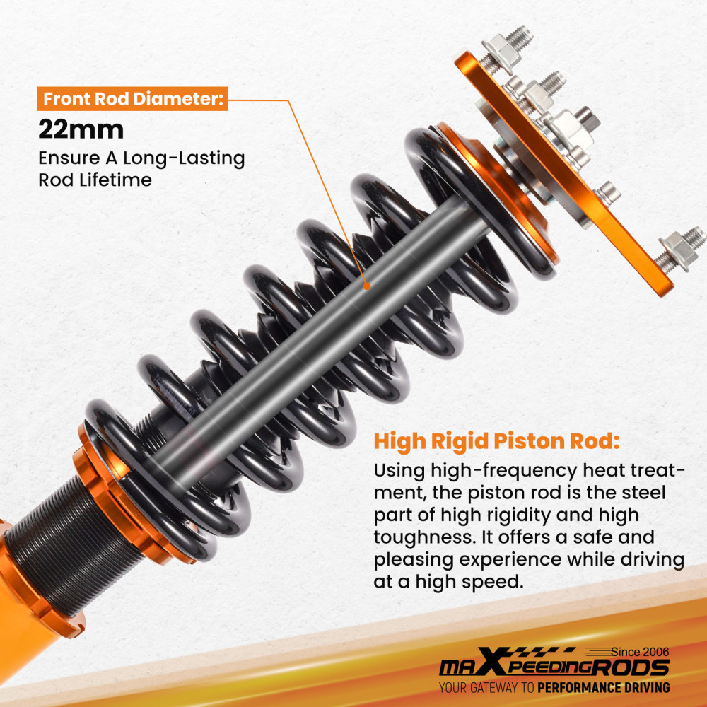 Full Coilovers compatible for Subaru Forester 2009-2013 Coil Springs Suspension Struts