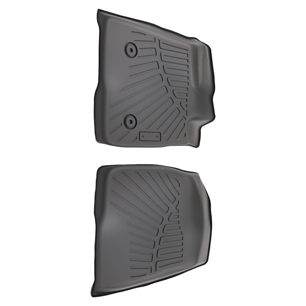 3D Floor Mats Set compatible for Buick Encore GX AWD 2020-2025 TPE Rubber Black