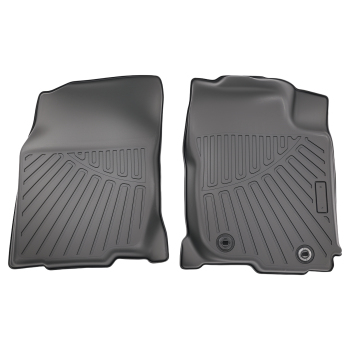 3-Piece Floor Mats compatible for Toyota RAV4 2013-2018 Black TPE Rubber FrontRear Set