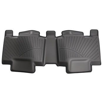 3-Piece Floor Mats compatible for Toyota RAV4 2013-2018 Black TPE Rubber FrontRear Set