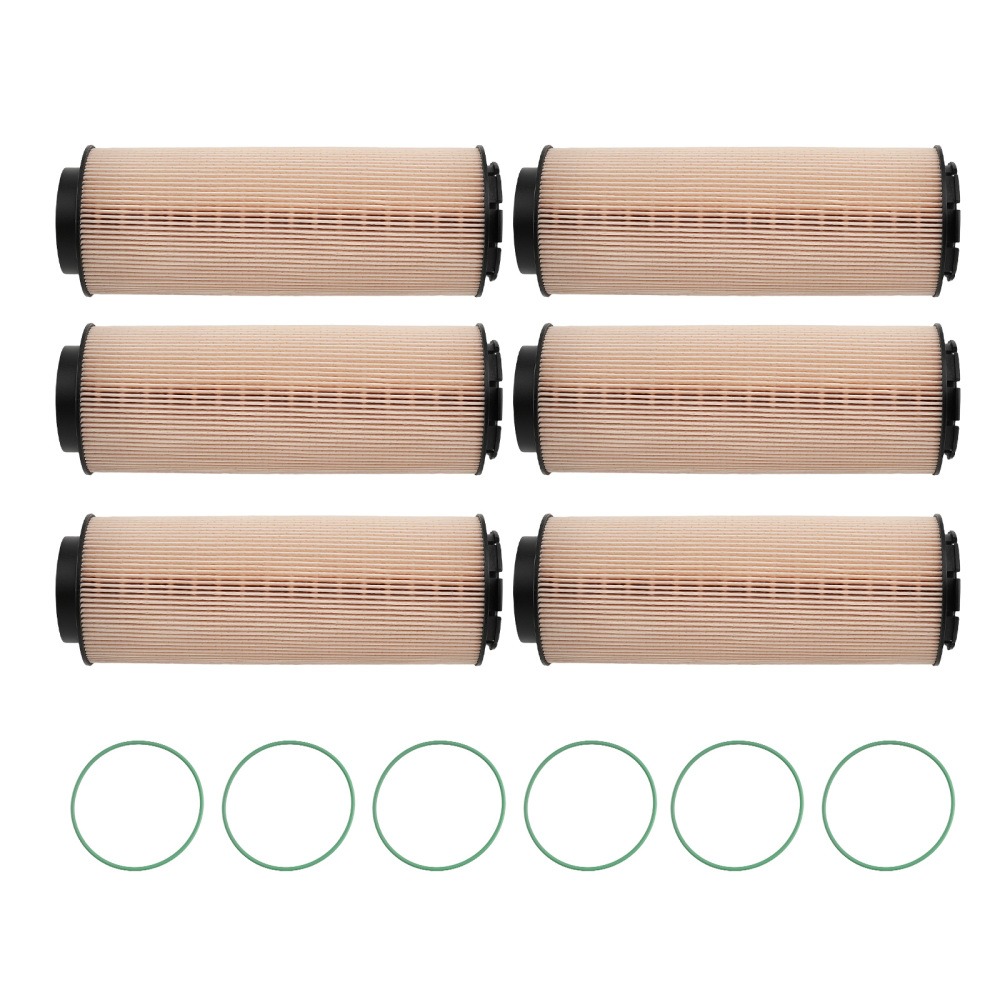 6 Pcs Fuel Filter compatible for Kenworth Peterbilt Paccar 2164463 2164463PE