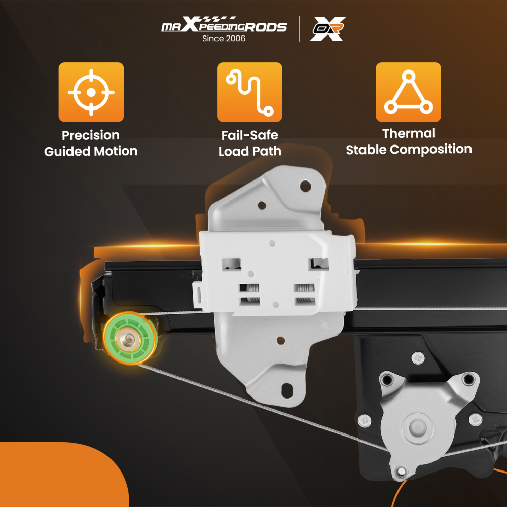 Front Right Power Window Lifter Assembly compatible for Nissan Altima 2013-2018