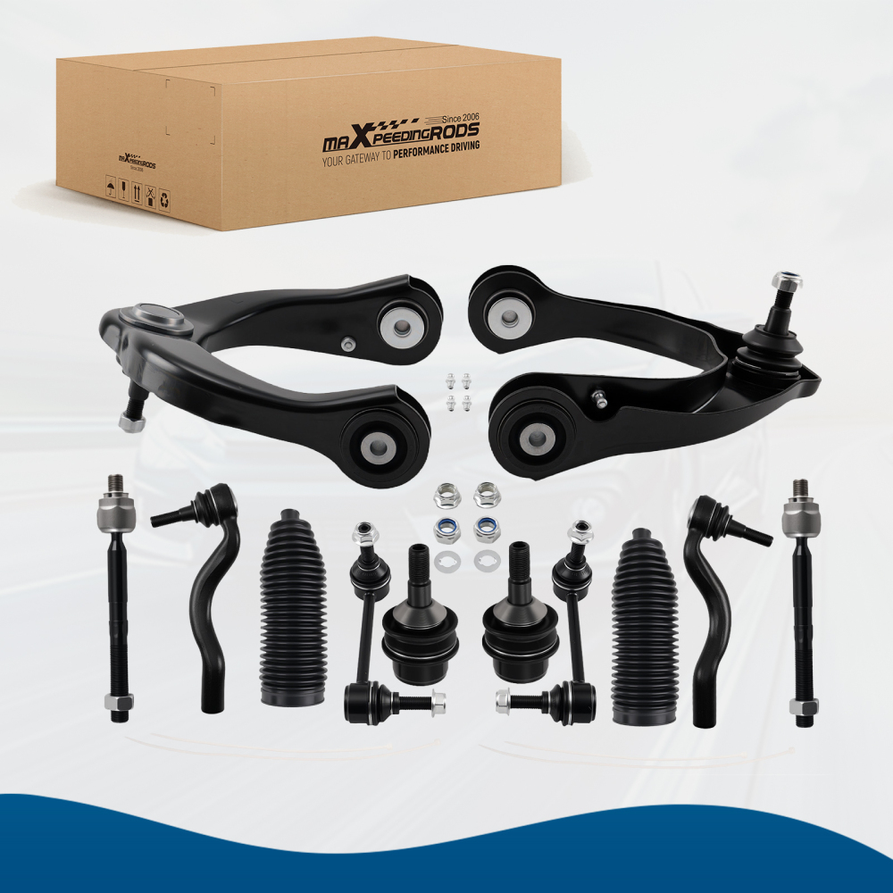 14x Front Upper Control Arm Kit for 2011-2015 compatible for Dodge Durango compatible for Jeep Grand Cherokee