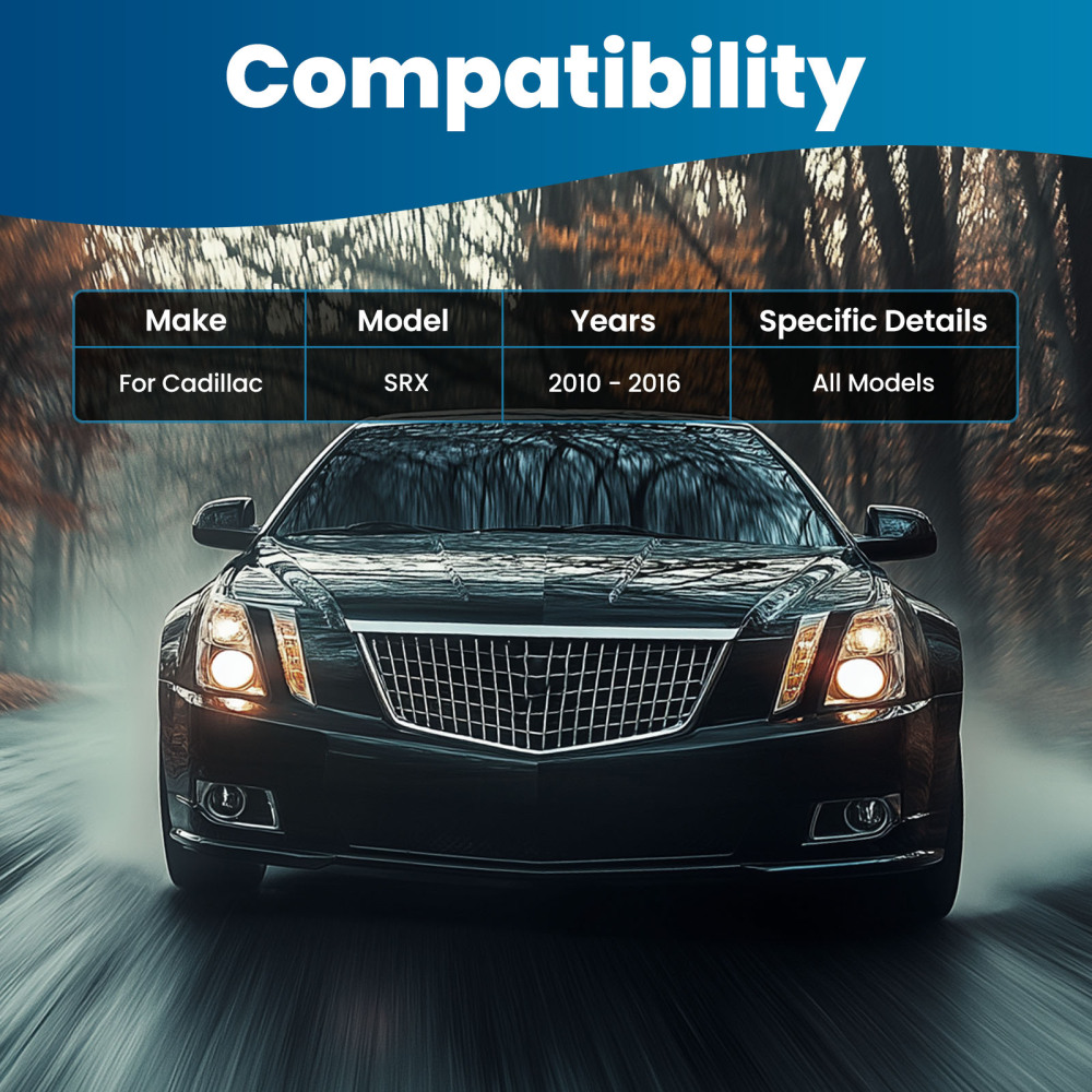 Front Suspension Lower Control Arms Sway Bar Tie Rods for 2010-2016 compatible for Cadillac SRX