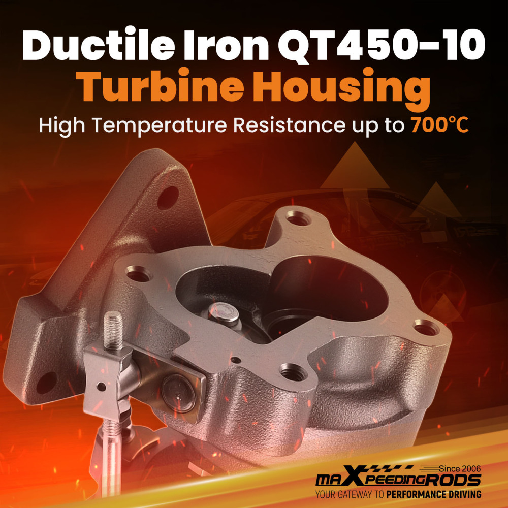 Turbo Turbocharger compatible for Renault Kangoo Clio II 1.5 DCI K9K700 48KW 65HP KP35