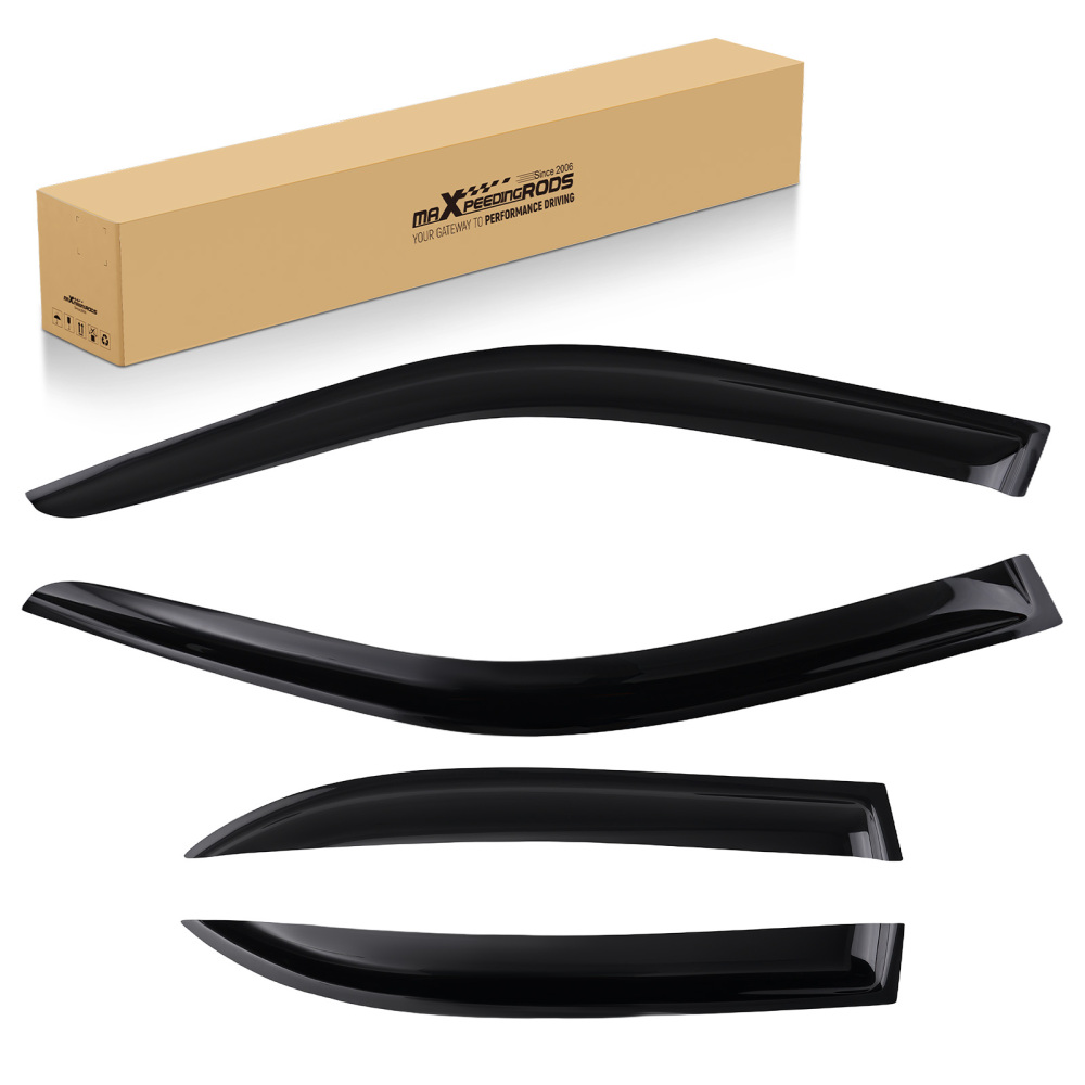 Weather Shields compatible for Mazda 323 Hatch 1998-2004 Front Rear Window Visors