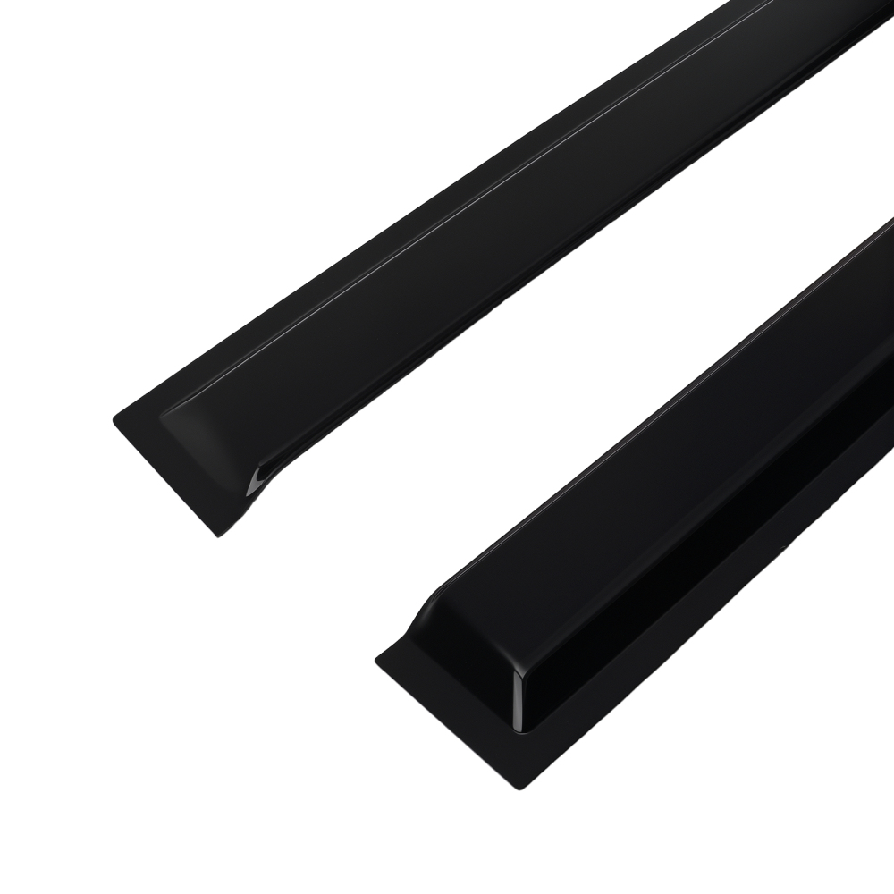 Acrylic Window Visor Rain Deflectors compatible for Ford F250-F550 Super Duty 1999-2016 4pc