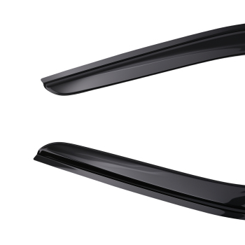 Acrylic Window Visor Rain Deflectors compatible for Ford F250-F550 Super Duty 1999-2016 4pc