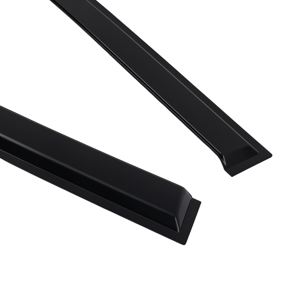 Acrylic Window Visor Rain Deflectors compatible for Ford F250-F550 Super Duty 1999-2016 4pc