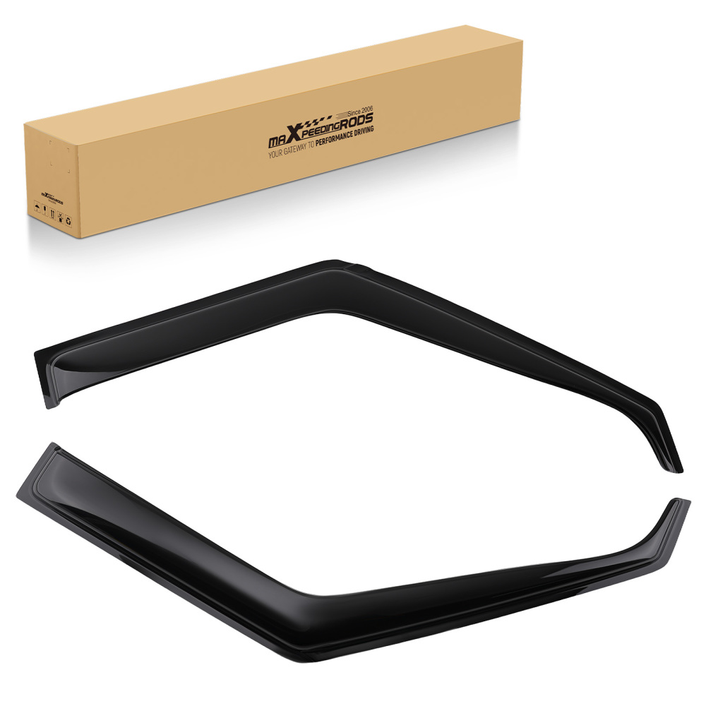 Rain Guards compatible for Ford Transit VM 06-13 Weathershield Wind Deflectors Black