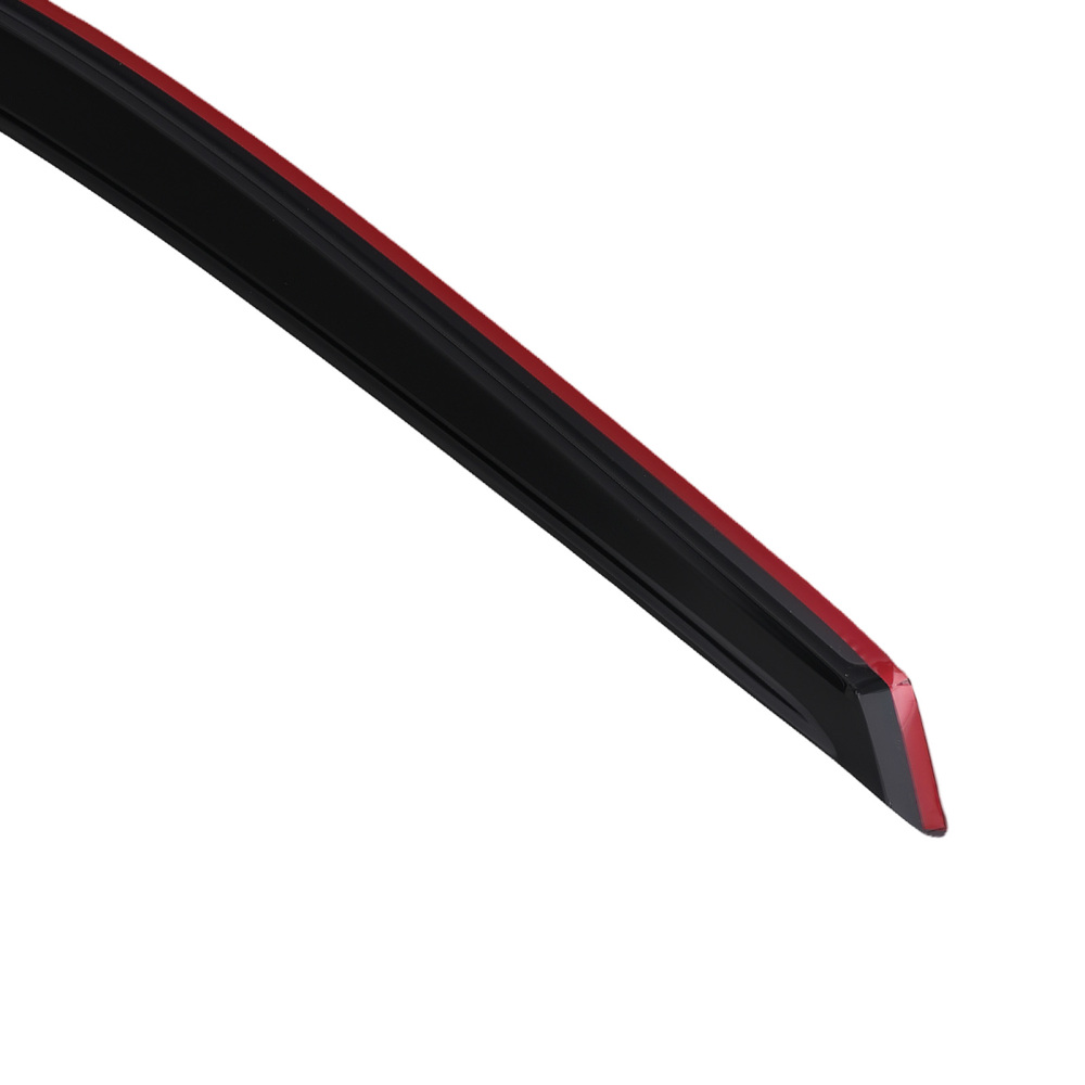 4-PC Vent Visor Set compatible for Mitsubishi Lancer Sedan 2002-2007 Black Tinted