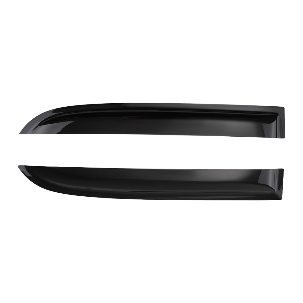 Weather Shields compatible for Toyota Hilux 1997-2005 Window Deflectors Black 4Pc