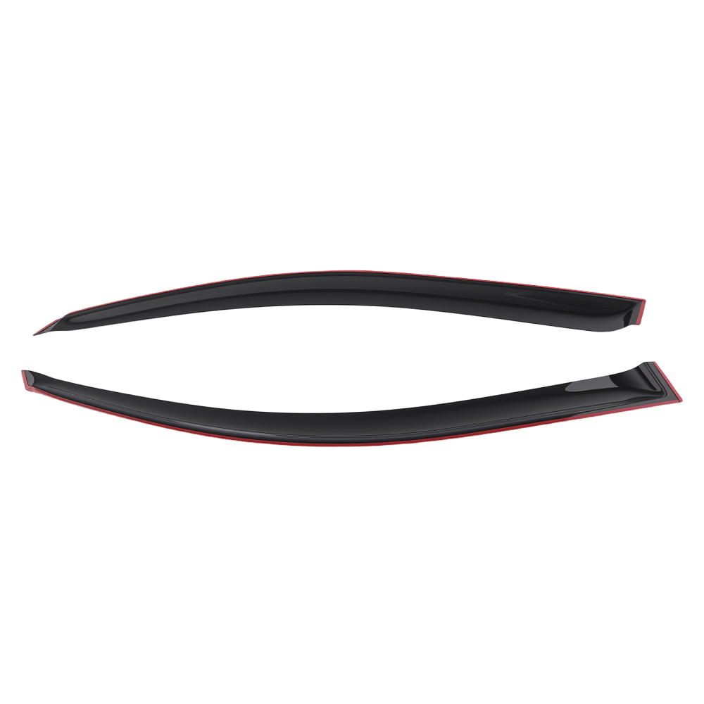 4Pcs Black Window Visors Weathershield compatible for Toyota Kluger 2007-2013 Acrylic