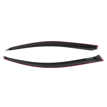 4Pcs Black Window Visors Weathershield compatible for Toyota Kluger 2007-2013 Acrylic