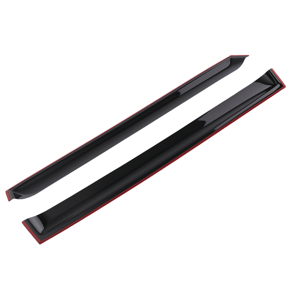 4Pcs Black Window Visors Weathershield compatible for Toyota Kluger 2007-2013 Acrylic