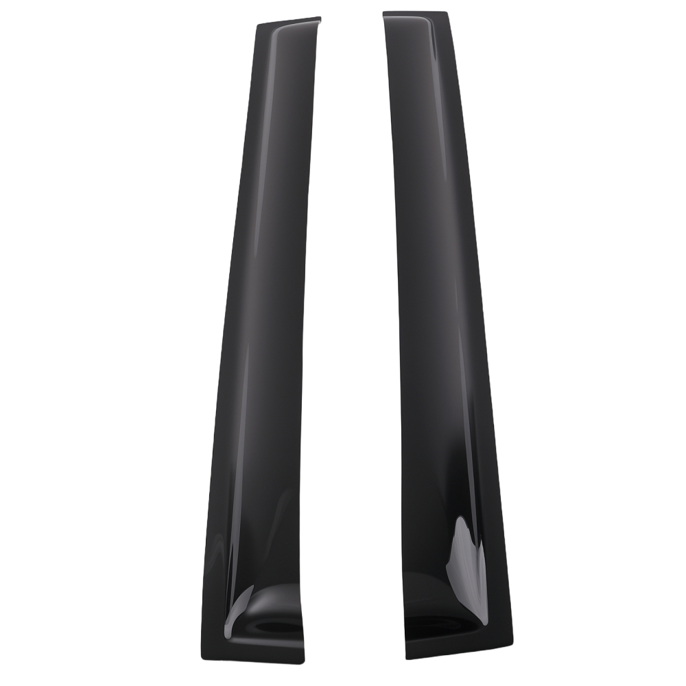 4Pcs Black Window Visors Weathershield compatible for Toyota Kluger 2007-2013 Acrylic