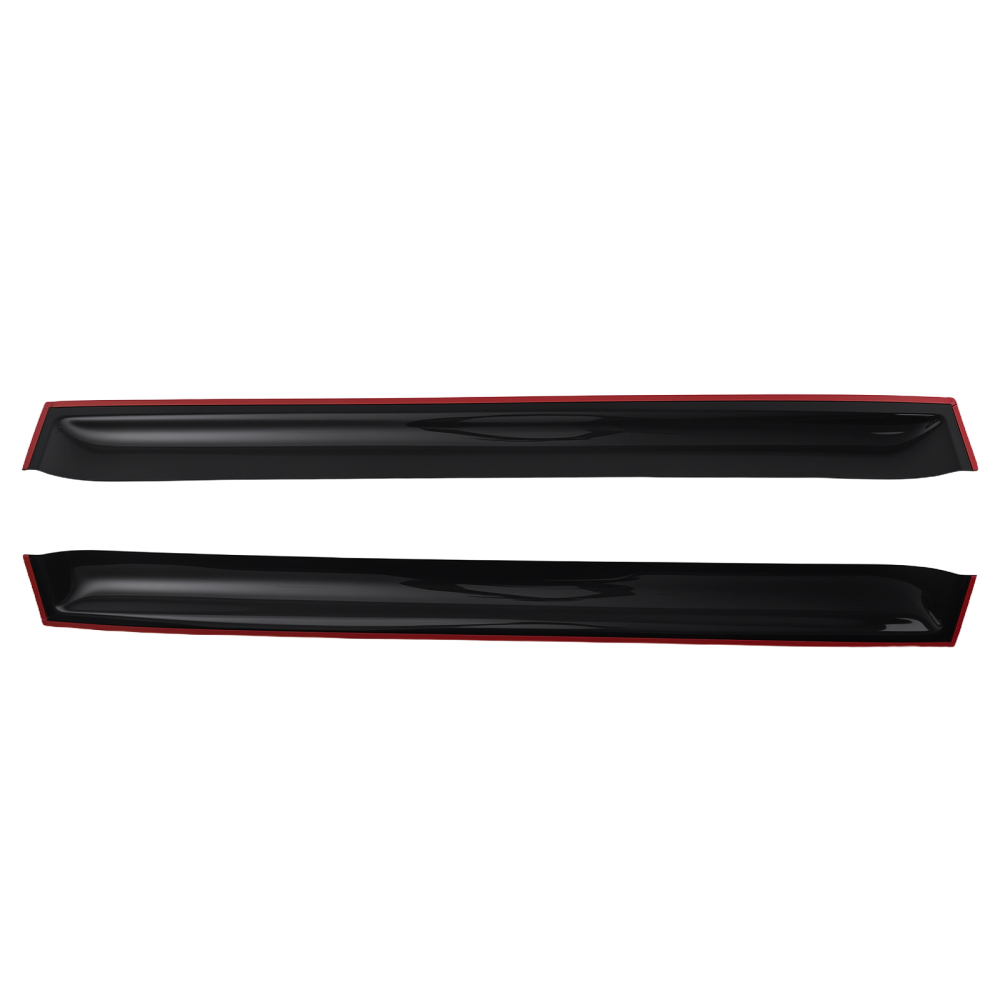 4Pcs Black Window Visors Weathershield compatible for Toyota Kluger 2007-2013 Acrylic