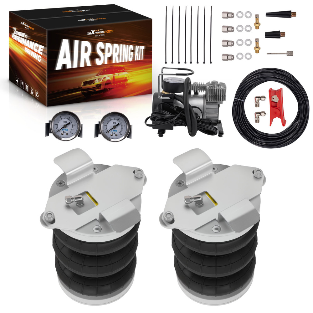 Rear Air Suspension Kit w/ Compressor compatible for Fiat Ducato compatible for Peugeot Boxer 1994- 5000kg
