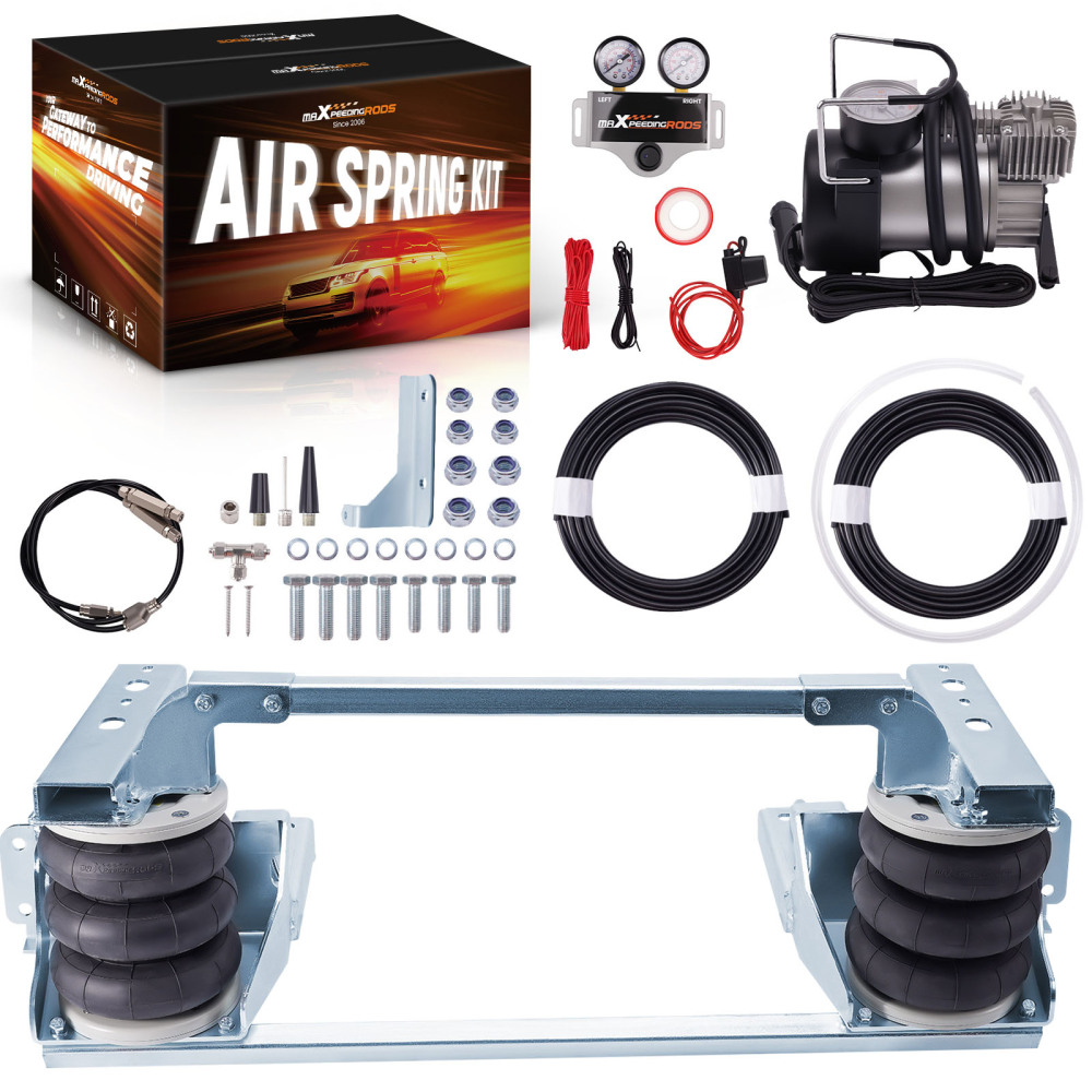 Kit Suspensión Neumática + doble compatible para manómetros compatible para Iveco Daily 30-8/49-12 1985-1999