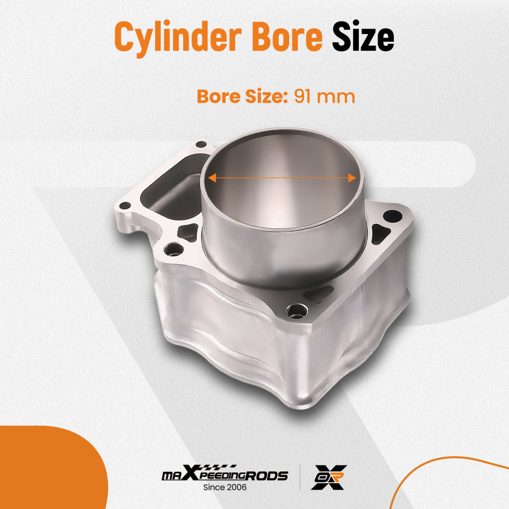 Cylinder Piston Gasket Kit compatible for Honda TRX500 Foreman 500 / Rubicon 500 2012-2019