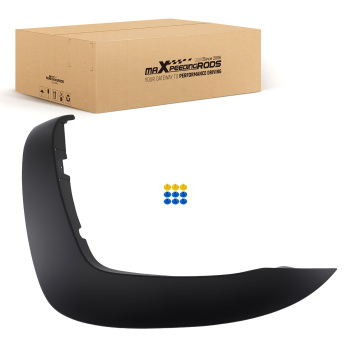 1x Front Driver Side Fender Flare Trim compatible for Toyota Tacoma 2005-2015 Black Plastic