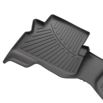 3-Piece Floor Mat Liner compatible for Ford Escape C-Max 2013-2019 Black TPE Floor Liners