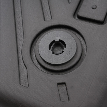 3-Piece Floor Mat Liner compatible for Ford Escape C-Max 2013-2019 Black TPE Floor Liners