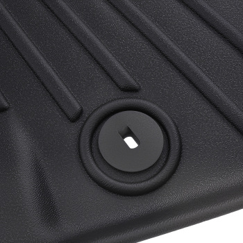 All-Weather Floor Mats compatible for Kia K5/Compatible for Hyundai Sonata Non-Hybrid 2020-2025 Black TPE