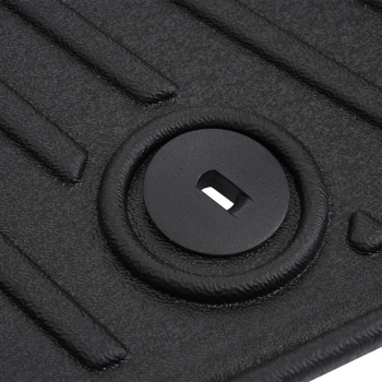 Carpet Floor Mats compatible for Kia Forte 2019-2024 Black TPE Rubber Custom Fit Waterproof