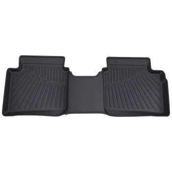 Carpet Floor Mats compatible for Kia Forte 2019-2024 Black TPE Rubber Custom Fit Waterproof
