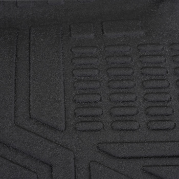 All-Weather Floor Mats compatible for Hyundai Santa Fe 2019-2020 TPE Rubber Floor Liners