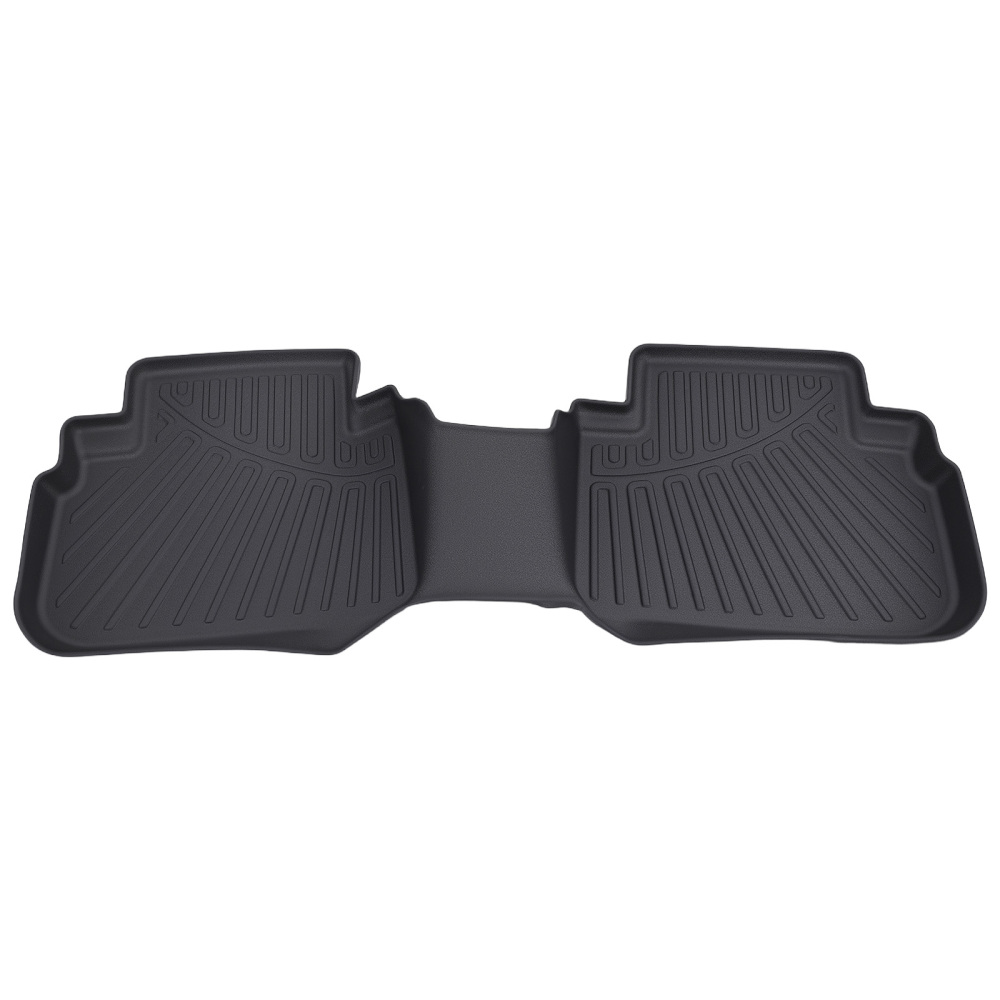 All-Weather Floor Mats compatible for Subaru Forester 2019-2024 Black TPE Rubber Waterproof