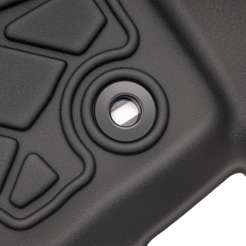 3D Floor MatsCargo Liner Set compatible for Toyota 4Runner 2013-2024 5-Seats Black TPE