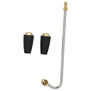 360° Rotating Gutter Nozzle for Pressure Washer 4000PSI Brass Steel Construction