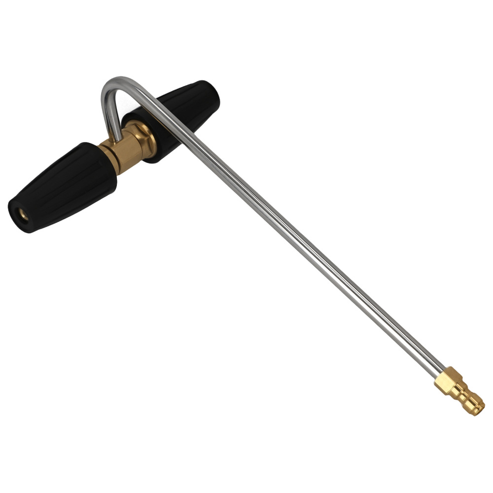 360° Rotating Gutter Nozzle for Pressure Washer 4000PSI Brass Steel Construction