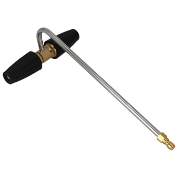 360° Rotating Gutter Nozzle for Pressure Washer 4000PSI Brass Steel Construction