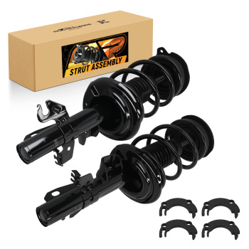 Front Left + Right Strut Spring Assembly compatible for Dodge Dart 2.0L compatible for FWD 2013-2016