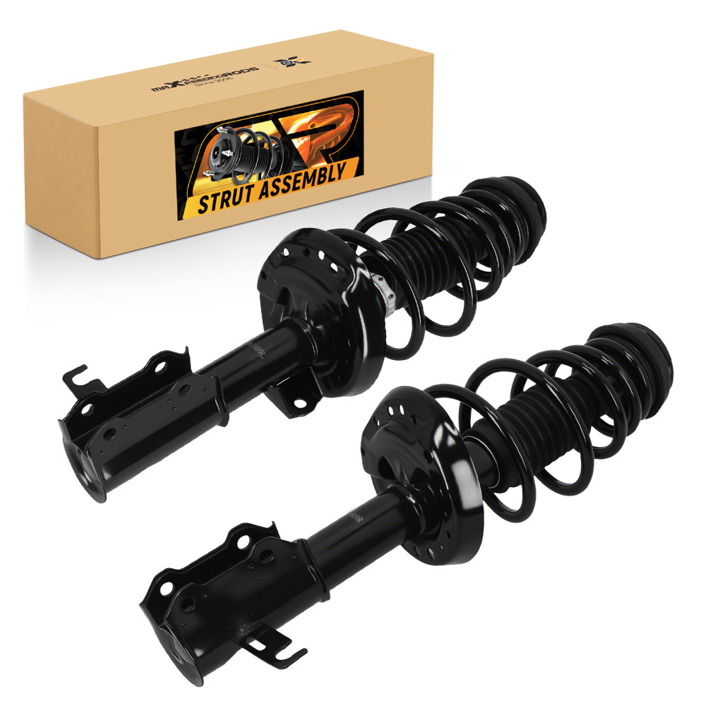 Pair Front Strut Spring Absorbers compatible for Chevrolet Cruze compatible for FWD 2012-2015 1.4L 1.8L
