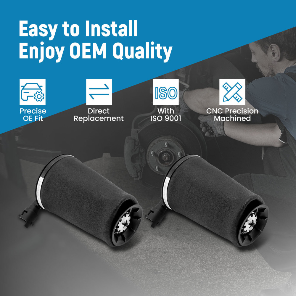 2x Trasera Bolsa de Aire Suspensión Muelle compatible para Ford Lincoln Mercury 3U2Z5580PA