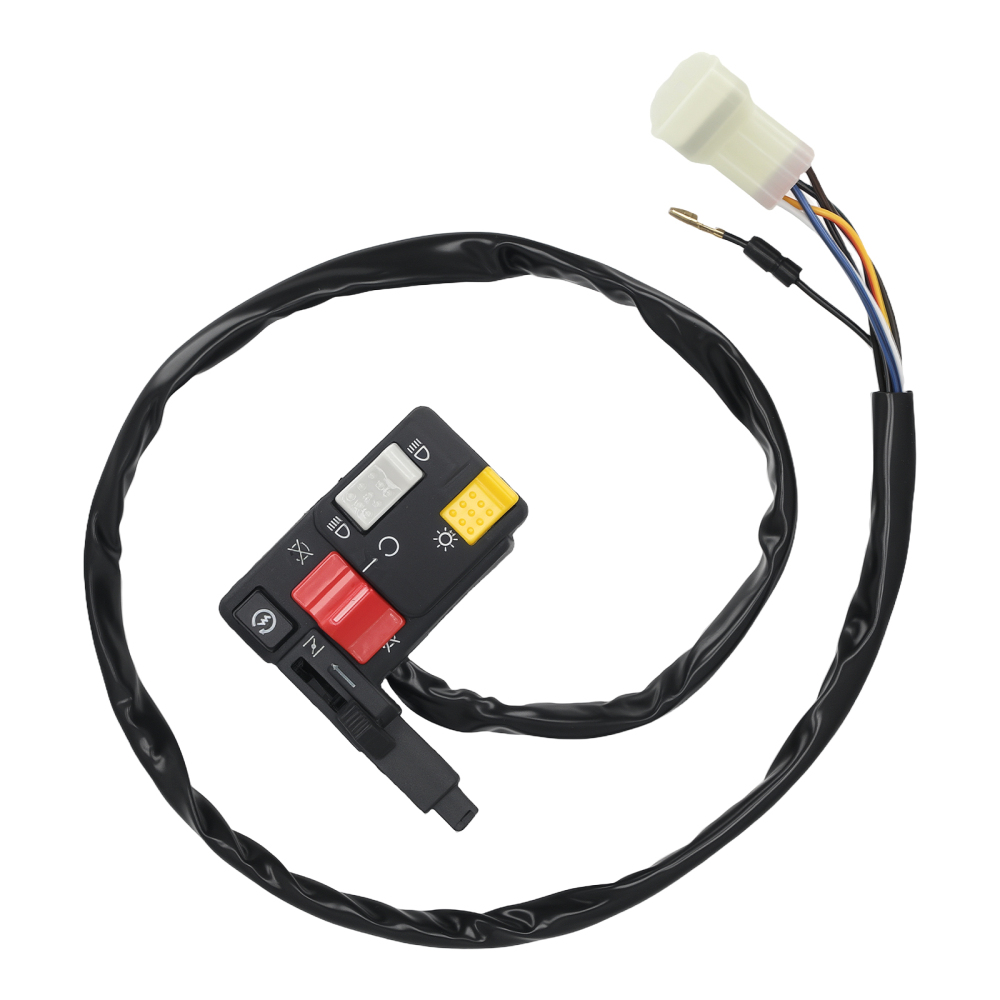 Handlebar Start Stop Light Choke Switch compatible for Honda Foreman 400 TRX400FW 1995-2003