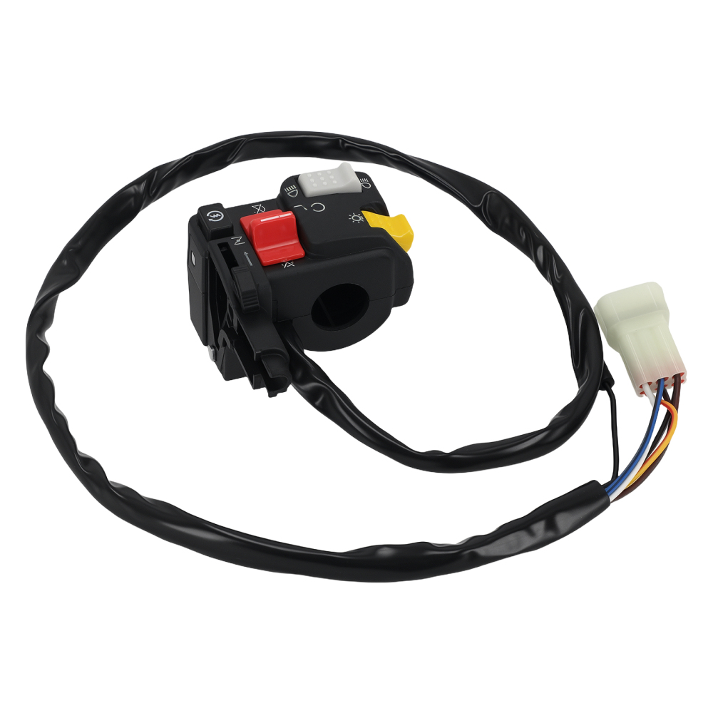 Handlebar Start Stop Light Choke Switch compatible for Honda Foreman 400 TRX400FW 1995-2003