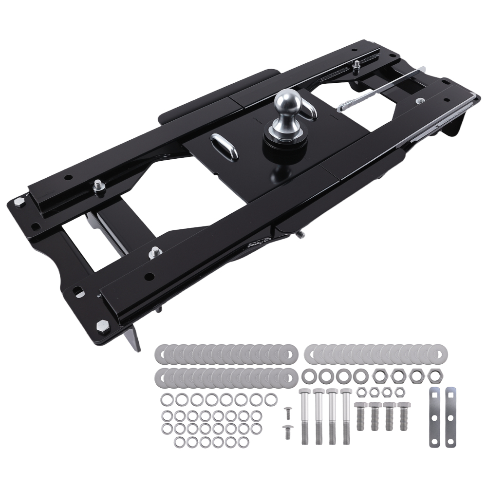 2-5/16 Ball Gooseneck Hitch Mount compatible for Ford F-250 F-350 F-450 2023-2025 Black