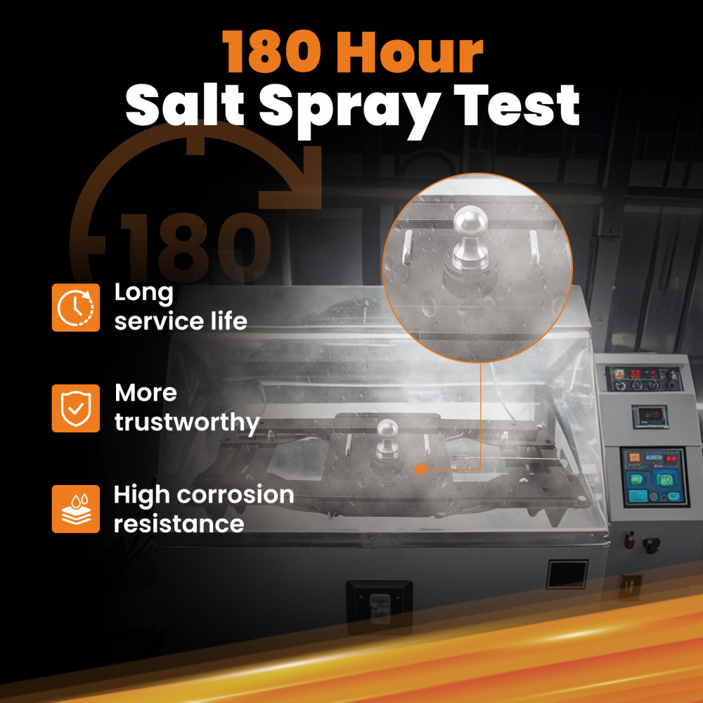 2-5/16 Ball Gooseneck Hitch Mount compatible for Ford F-250 F-350 F-450 2023-2025 Black