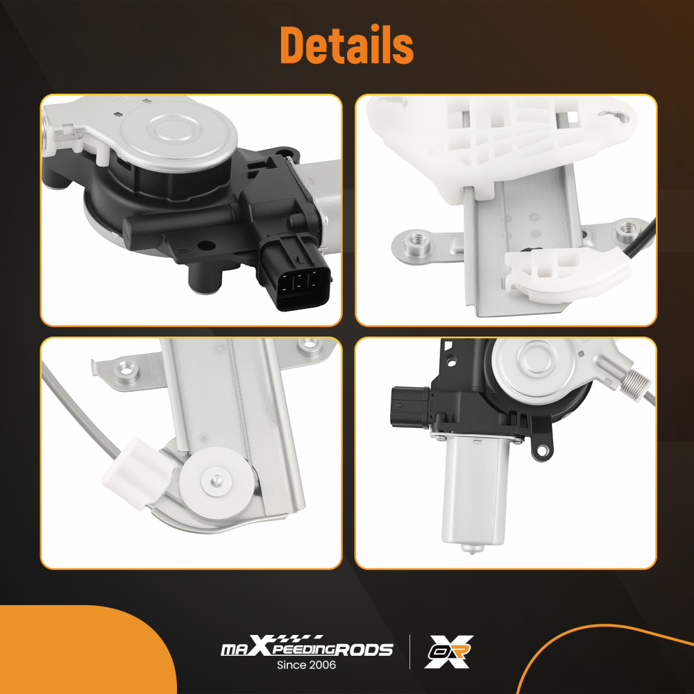 Door Power Window Regulator compatible for Subaru Outback 2015-19 Front Right