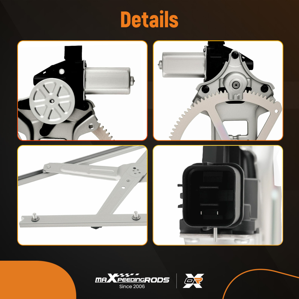 Power Window RegulatorMotor Front Right compatible for Mitsubishi Lancer 2008-2012