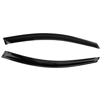 4PC Rain Guard Deflectors compatible for Mazda CX-3 CX3 2015-2021 Outside Mount Set